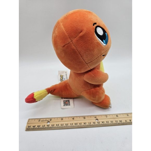 Pokemon Charmander And Sobble 8" Plush Pair Nintendo Vintage 1997 Charmander - Picture 13 of 13